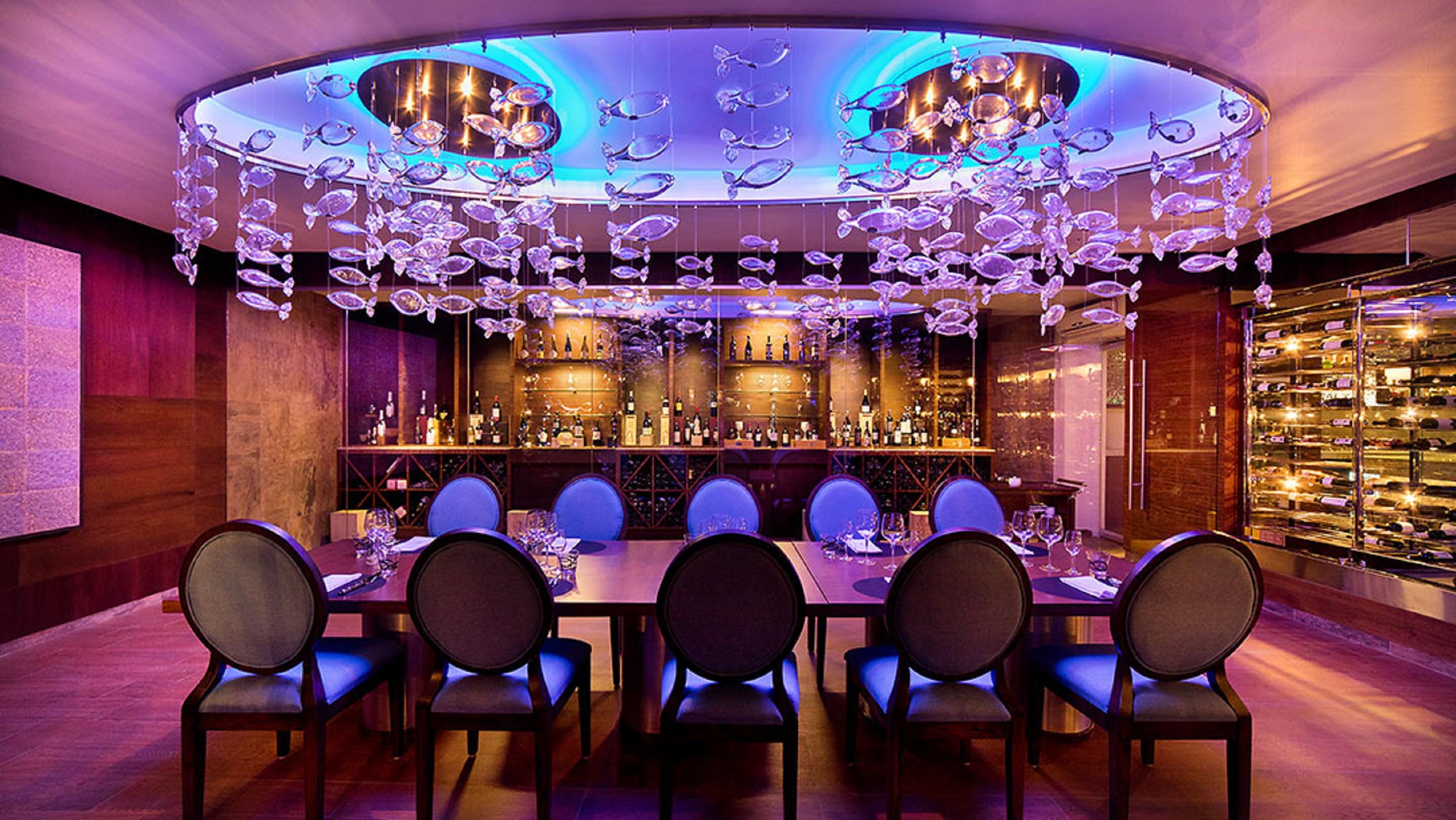 ปาลาซิโอ มุนโด อิมพีเรียล Hotel อากาปุลโก ภายนอก รูปภาพ The private dining room at the restaurant
